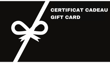 Gift certificate